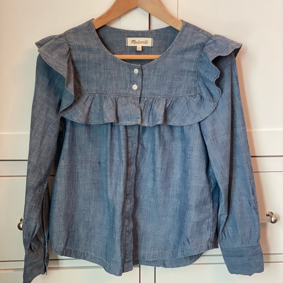 Madewell Jean blouse - Picture 1 of 5